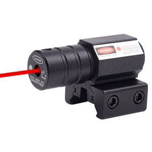Kovový červený laserový zameriavač