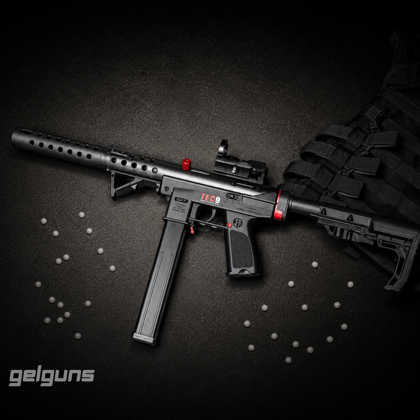 TEC 9 TAKTICKÁ VERZIA Gel Blaster